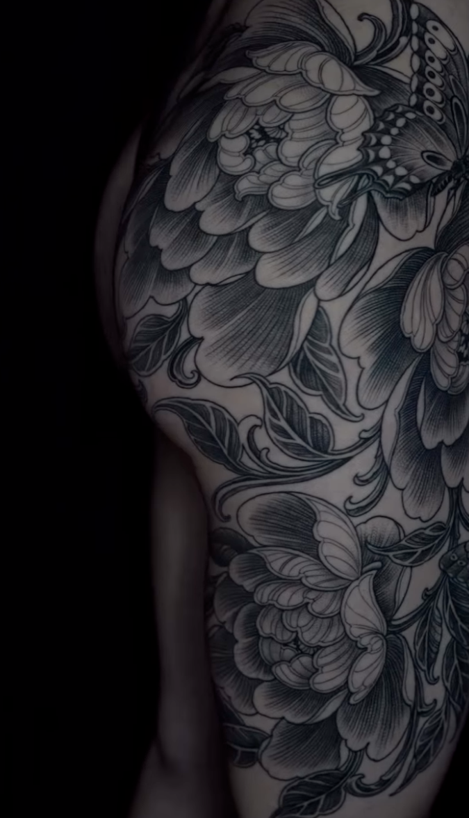 Custom tattoo by Chipi Camposeco
