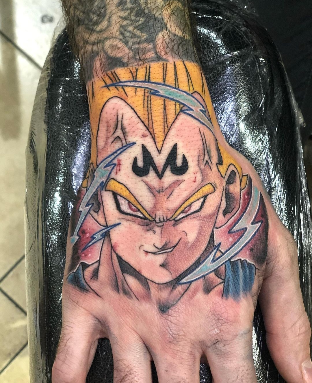Color tattoo by Dorse Taylor