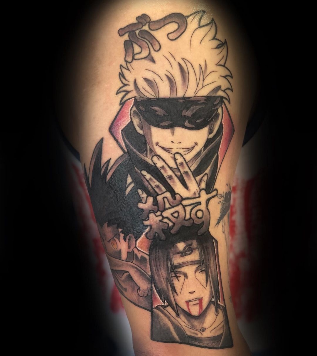 Custom character tattoo by Dorse Taylor