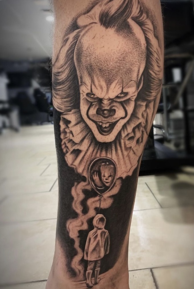 Custom tattoo by Brian Allen