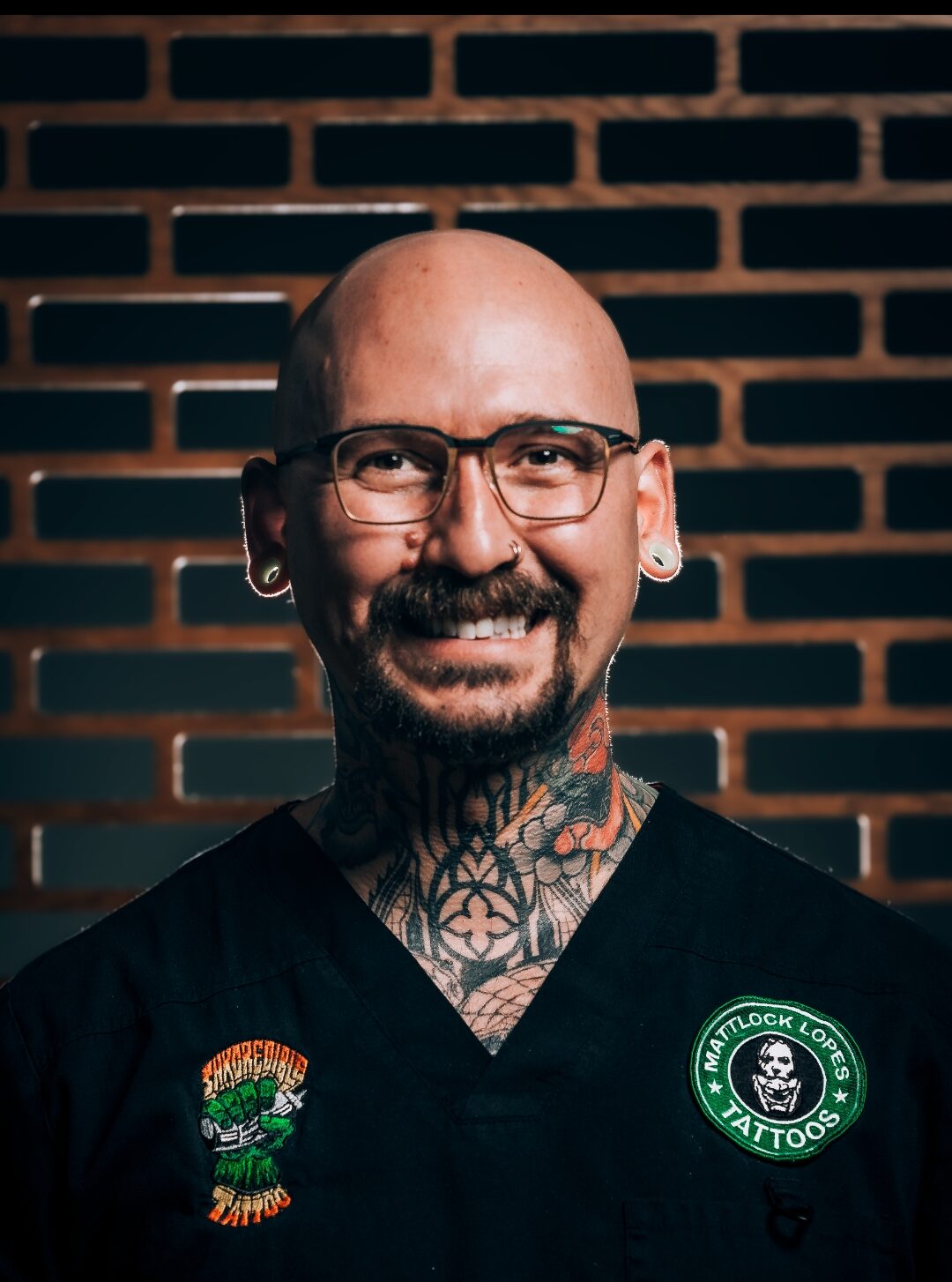 Mattlock Lopes, realism tattoo artist and owner of Inkcredible Tattoo Studio